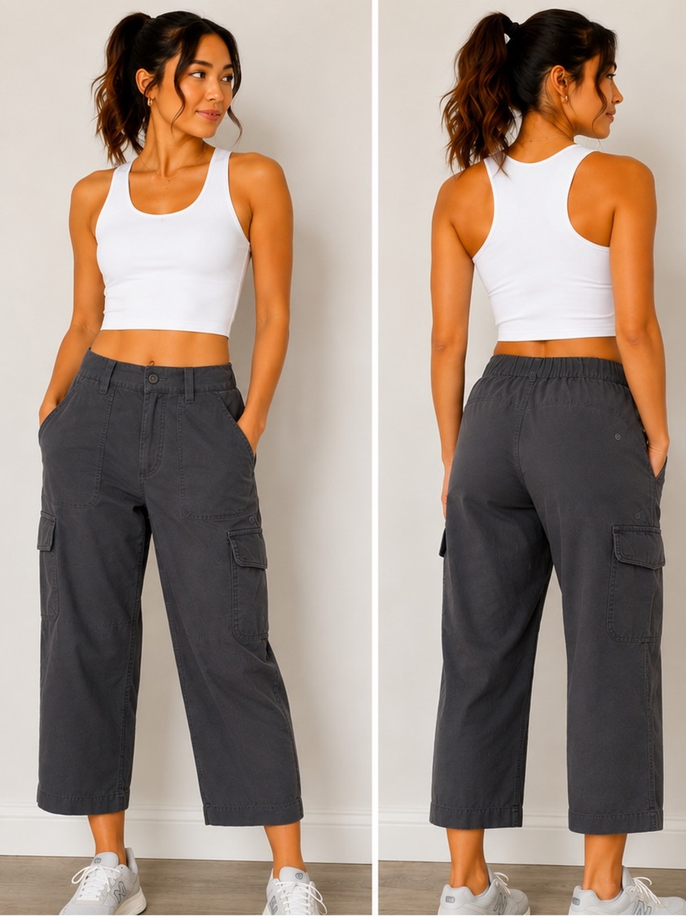 Lululemon Light Utilitech Cargo Pocket High-Rise Crop Size 26